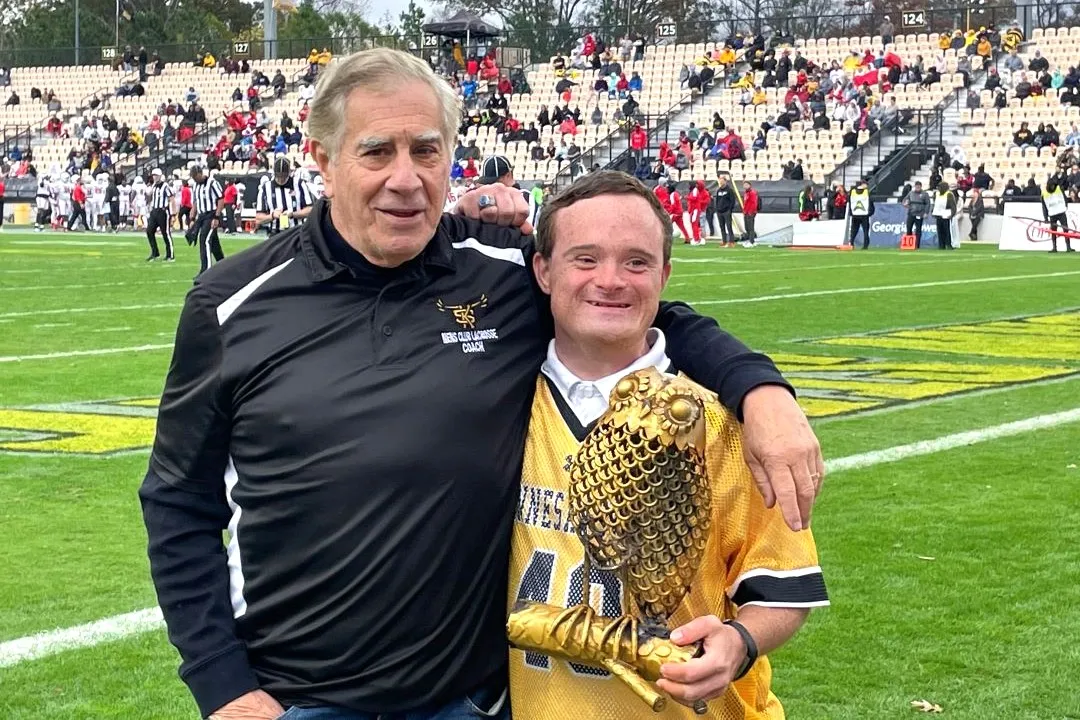 Mark Ryan and Coach Ira Blumenthal