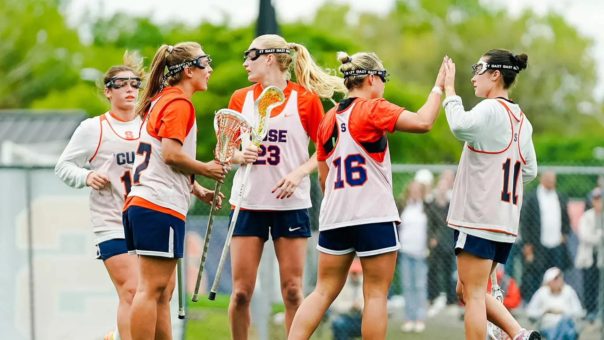 Syracuse women's lacrosse from a fall scrimmage
