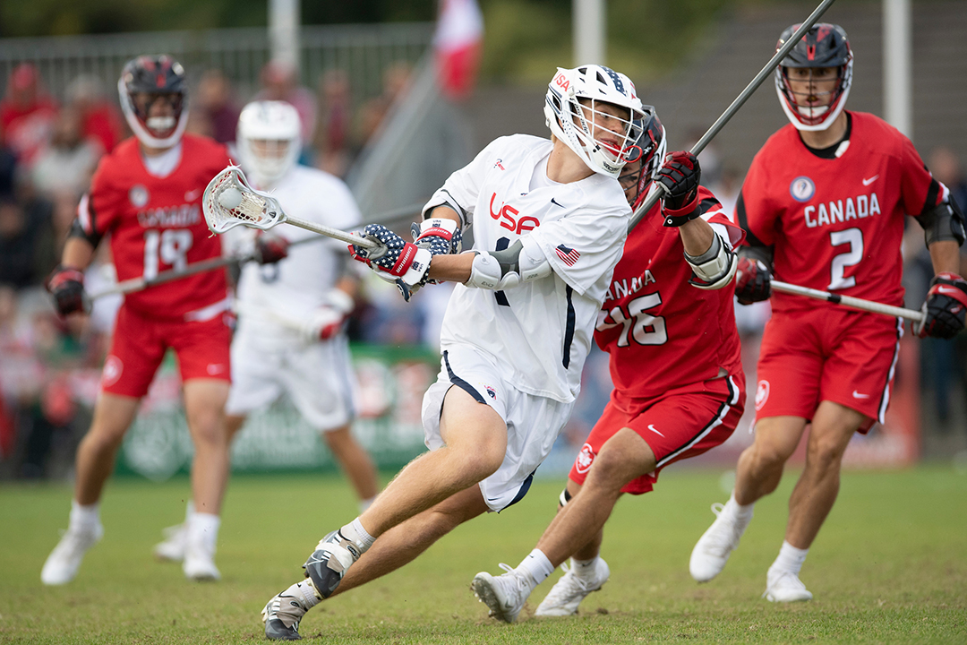 U.S. Edges Canada 1210 to Win World Lacrosse Men's U21 Championship