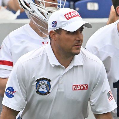 Navy head coach Joe Amplo.