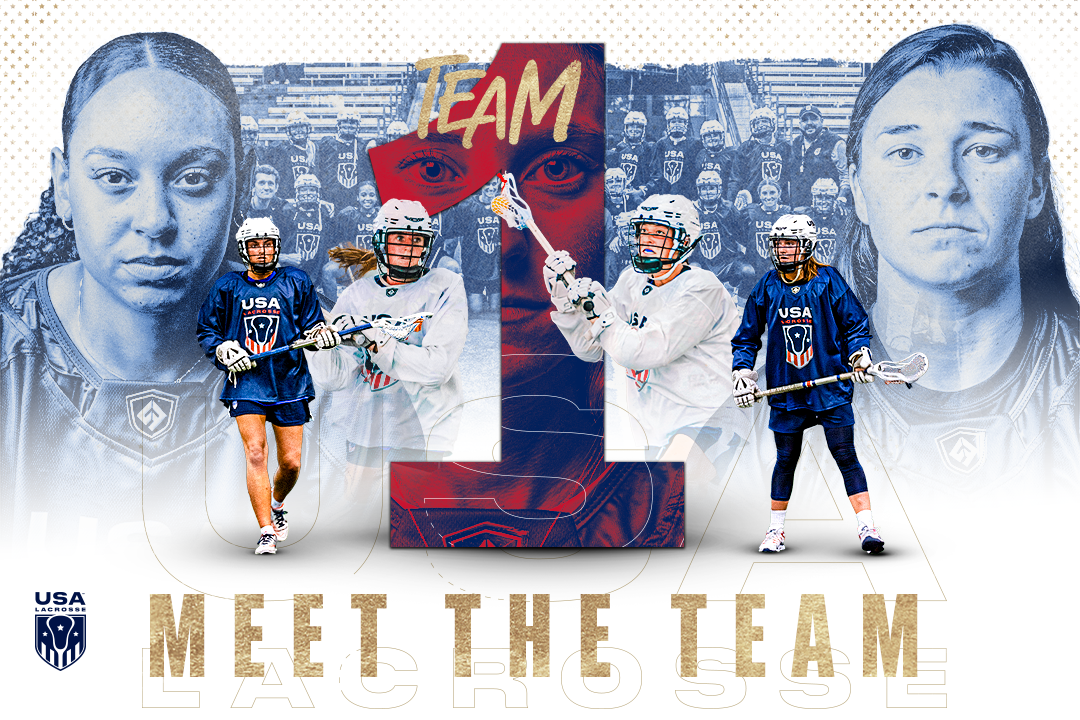 U.S. women's box meet the team graphic