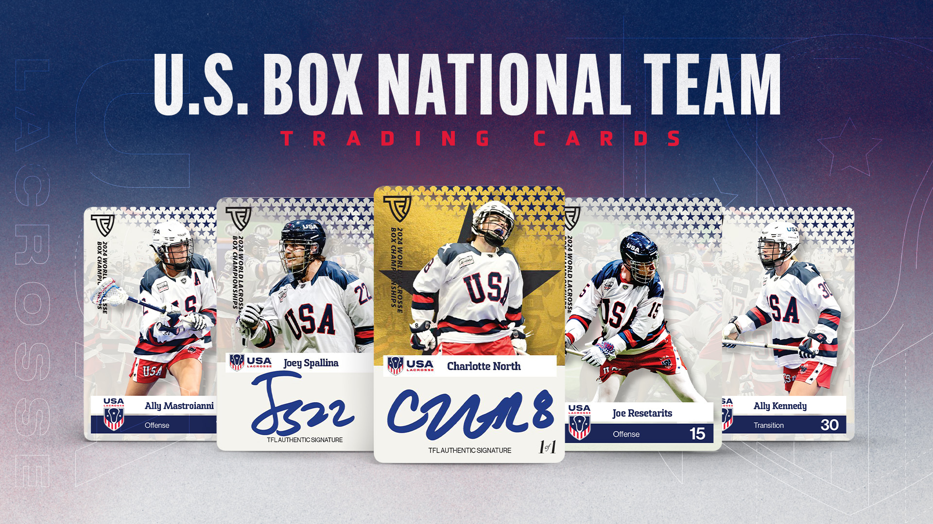 usa box team trading cards graphic