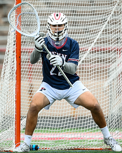 Penn goalie Emmet Carroll