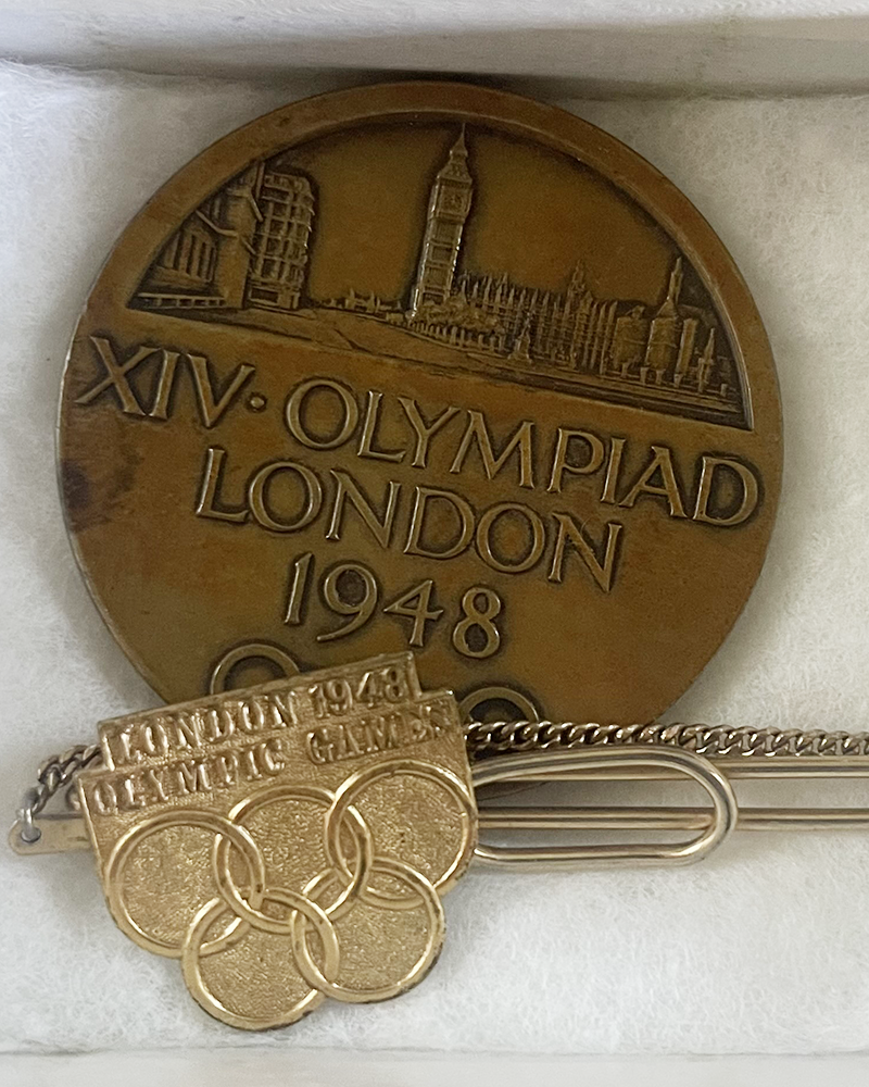 Bill Coleman's 1948 Olympic medal