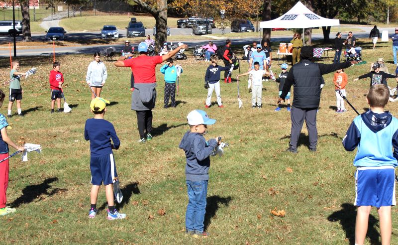 Youth clinic at Fort Meade