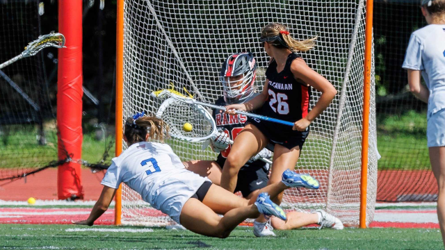 Ceci Patterson made eight saves to help New Canaan (Conn.) win a state title.