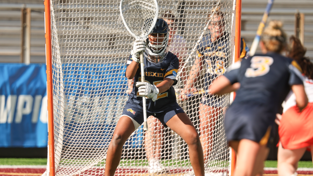 Jenika Cuocco was the nation's best goalie in terms of saves and save percentage.