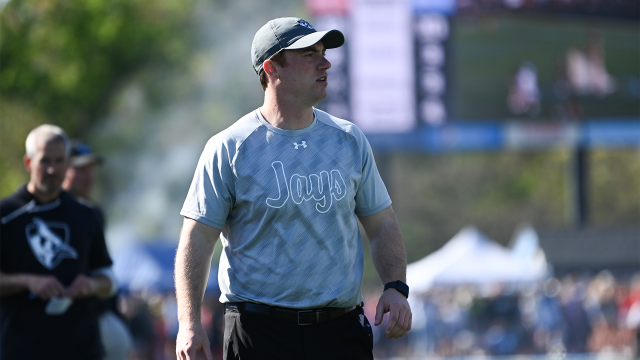 John Crawley has been Johns Hopkins' offensive coordinator for the last two seasons.