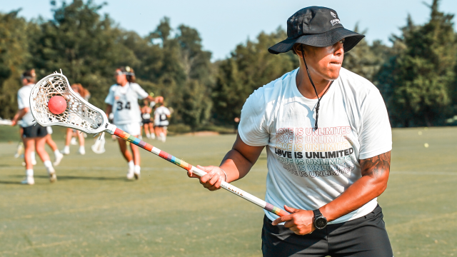 Athletes Unlimited director of sport for lacrosse Abi Jackson