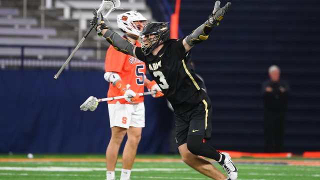 Jackson Eicher's winner over Syracuse was possibly the season highlight for Army.
