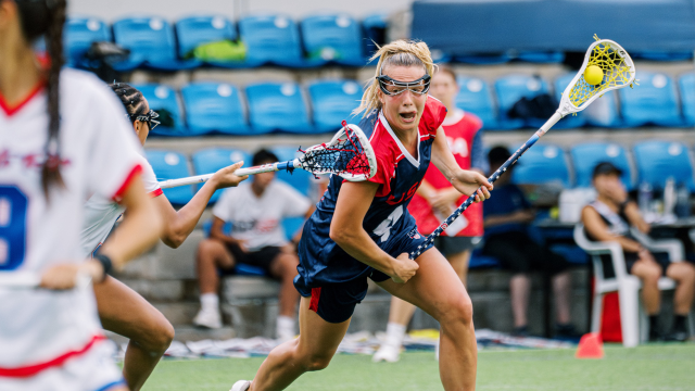 Taylor is making lacrosse memories of a lifetime in Hong Kong, China.