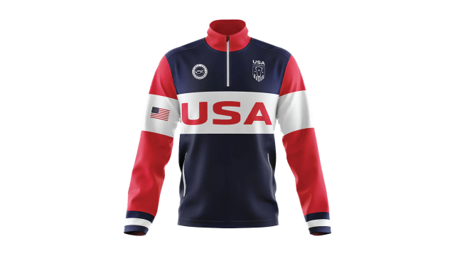 Lacrossewear USA quarter-zip jacket