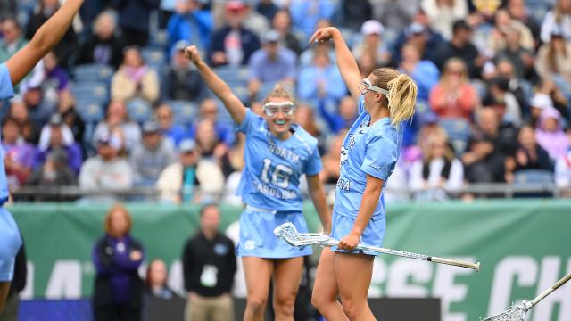 UNC goal celebration