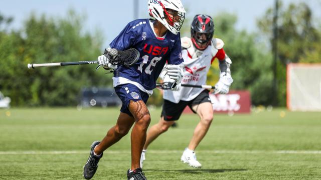 Kellan Hanes of U.S. U15 Youth National Team