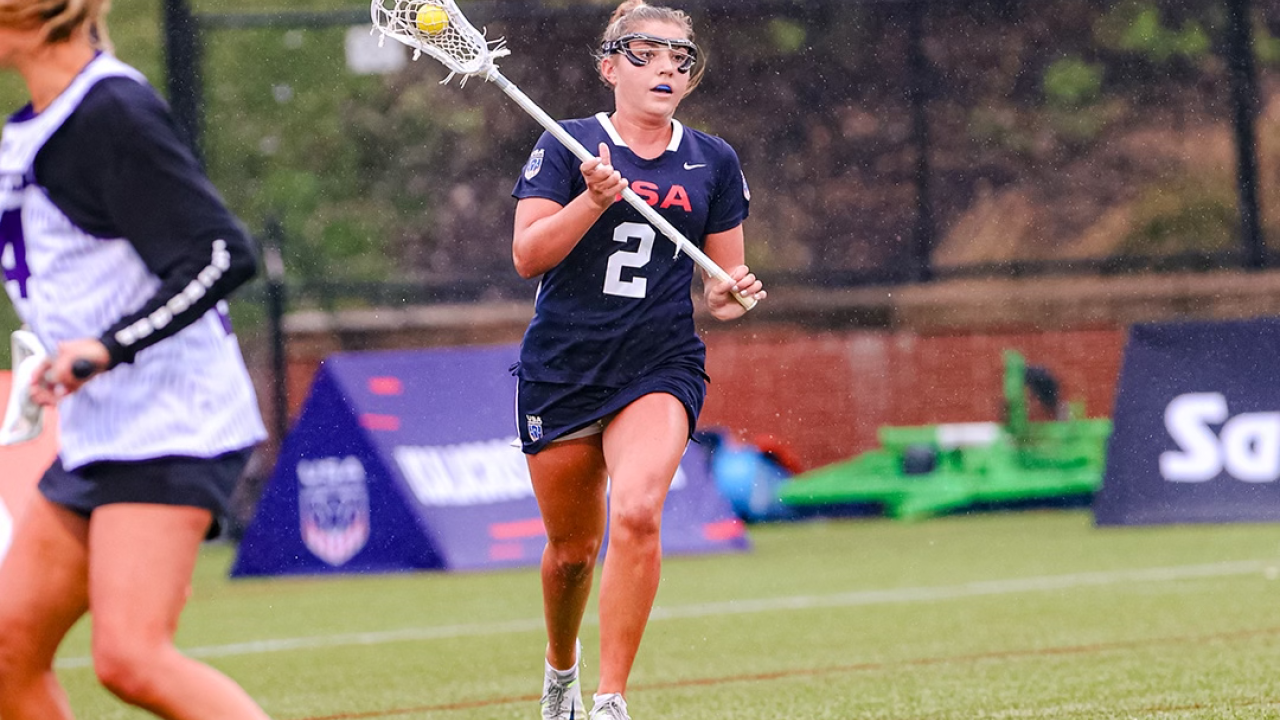 Chloe Humphrey had five goals and one assist in a 13-12 win for the U.S.