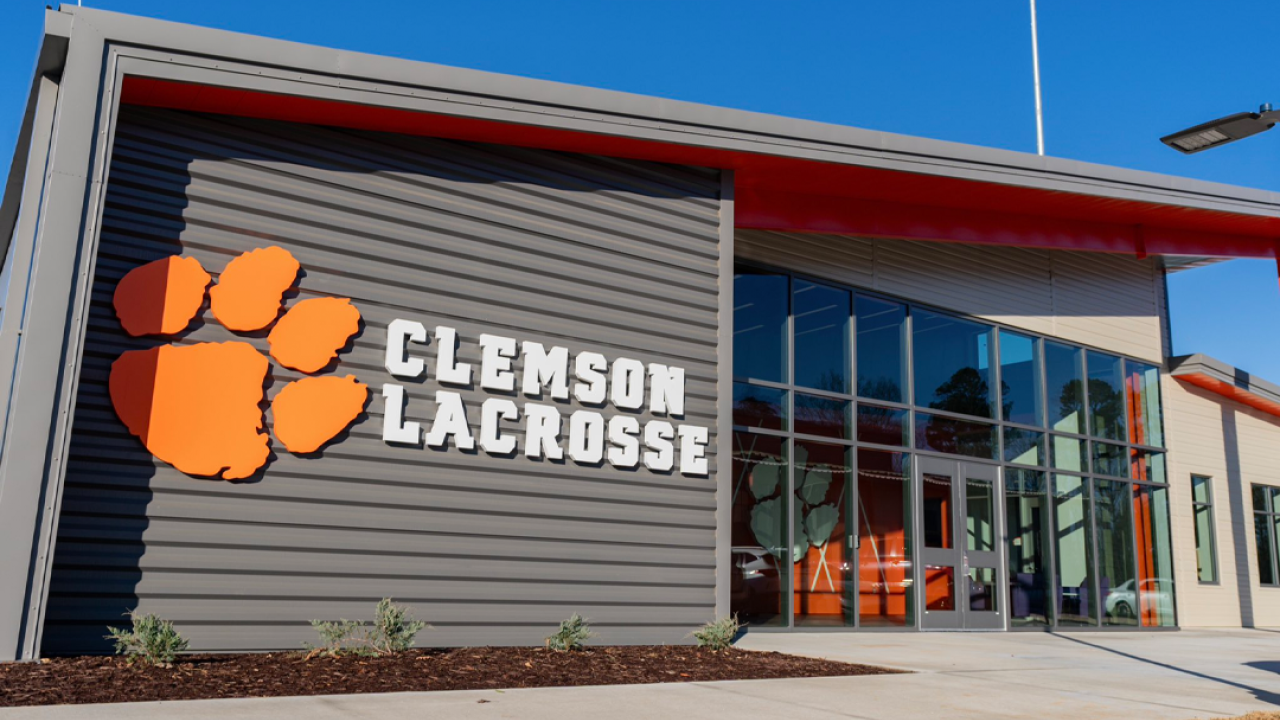 Clemson's new lacrosse facility will open officially after a ribbon-cutting ceremony on Friday, Jan. 12.
