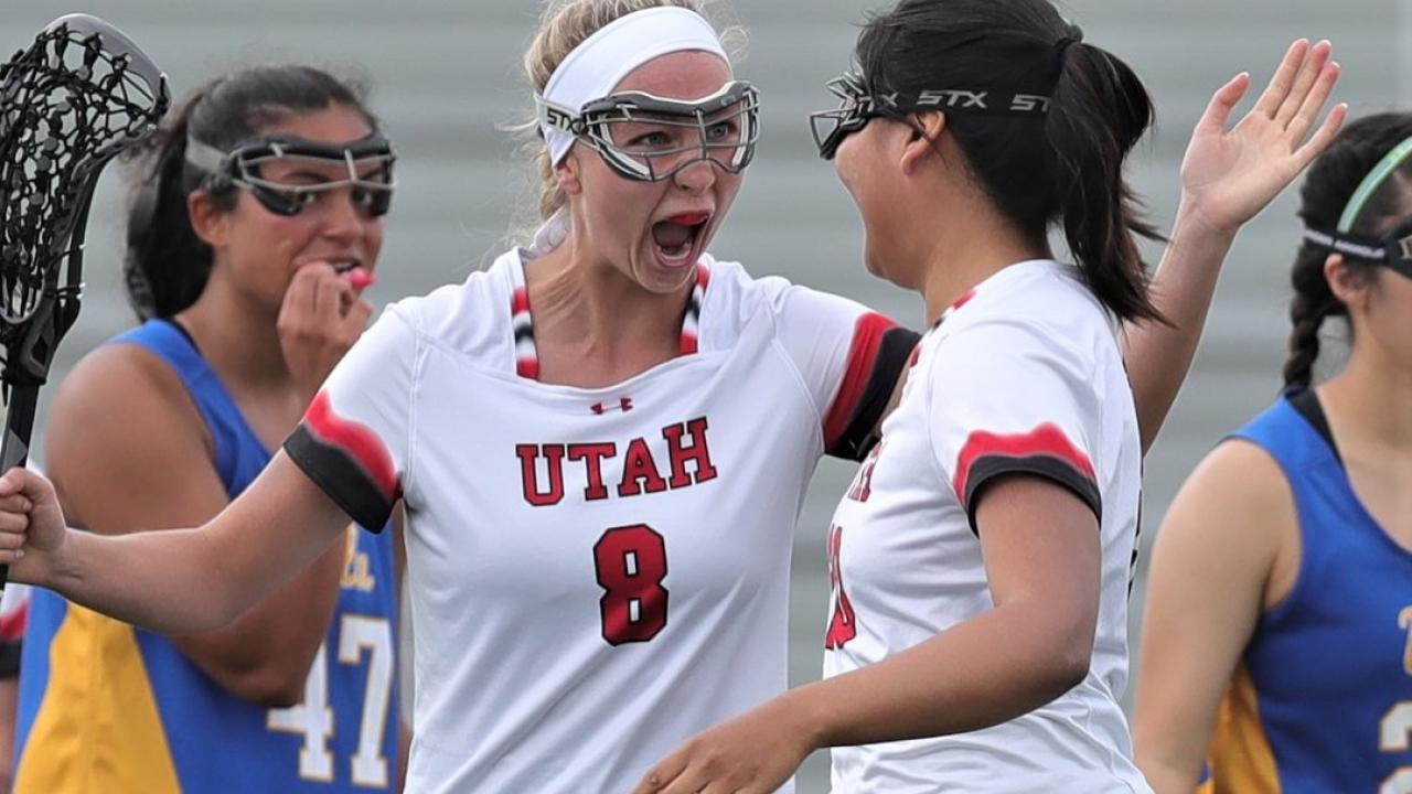 Utah, 8-1 overall, climbed nine spots to land at No. 5 in this week’s WCLA D-I ranking.