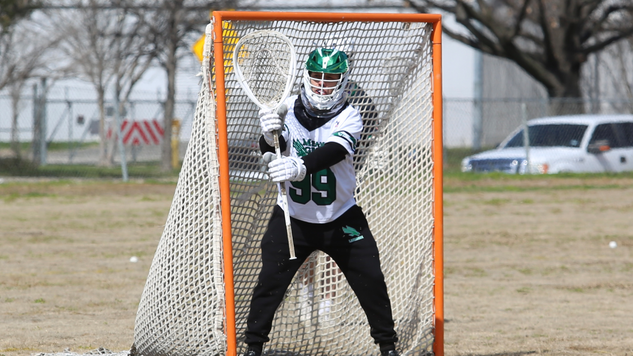 North Texas' Rory Sanders.