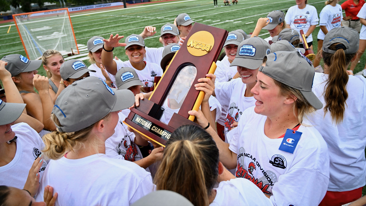 Tampa became the fourth straight first-time champion in Division II women's lacrosse.