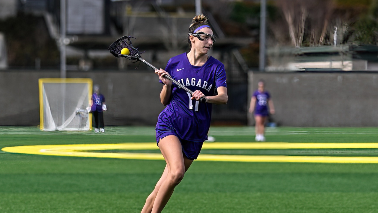 Andra Savage’s 76 goals and 83 points now top Niagara’s single-season register.