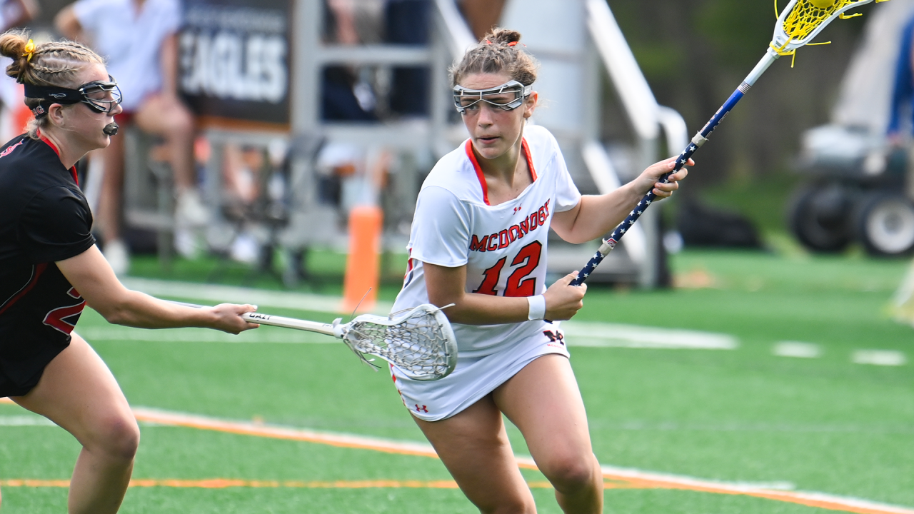 Kate Levy was invited to play in the Senior Lacrosse All-America Lacrosse Game.