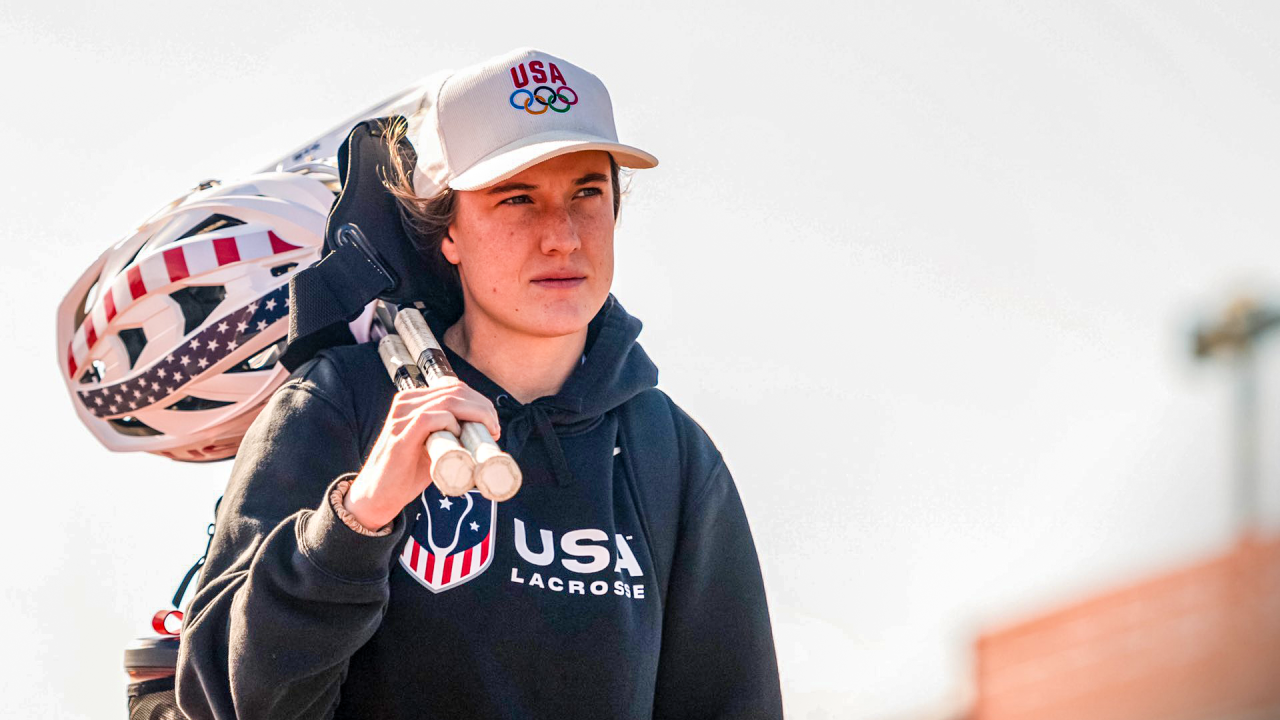 Two-time Athletes Unlimited champion Taylor Moreno representing USA Lacrosse at Super Sixes