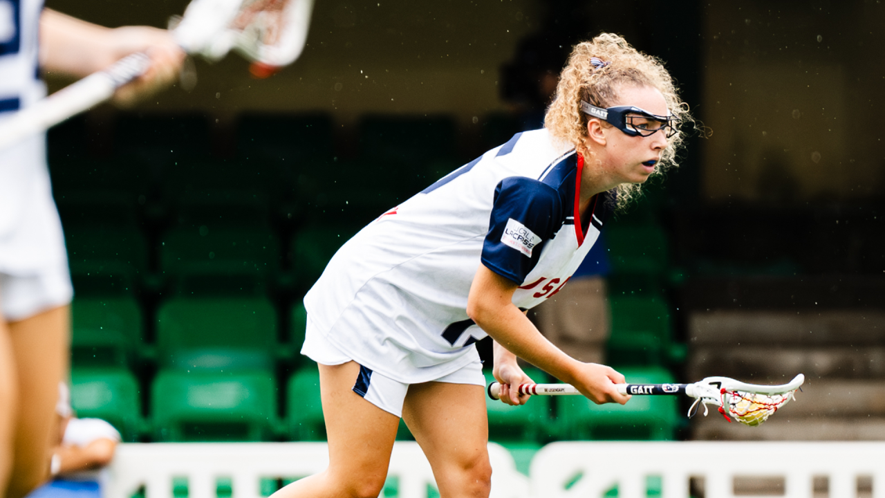 Emma Muchnick's winding lacrosse journey is taking a star turn on the world stage.