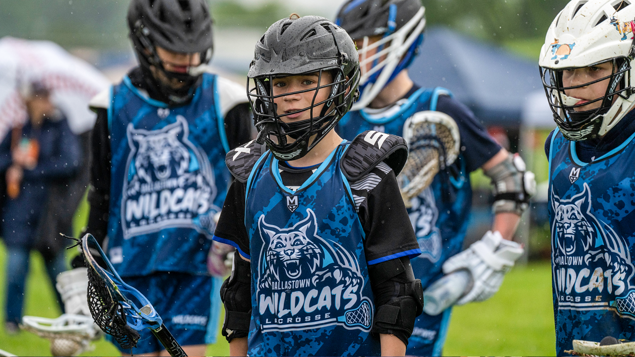 Image of a youth boys' lacrosse player at the 2024 Lumberjax Tournament in Pennsylvania