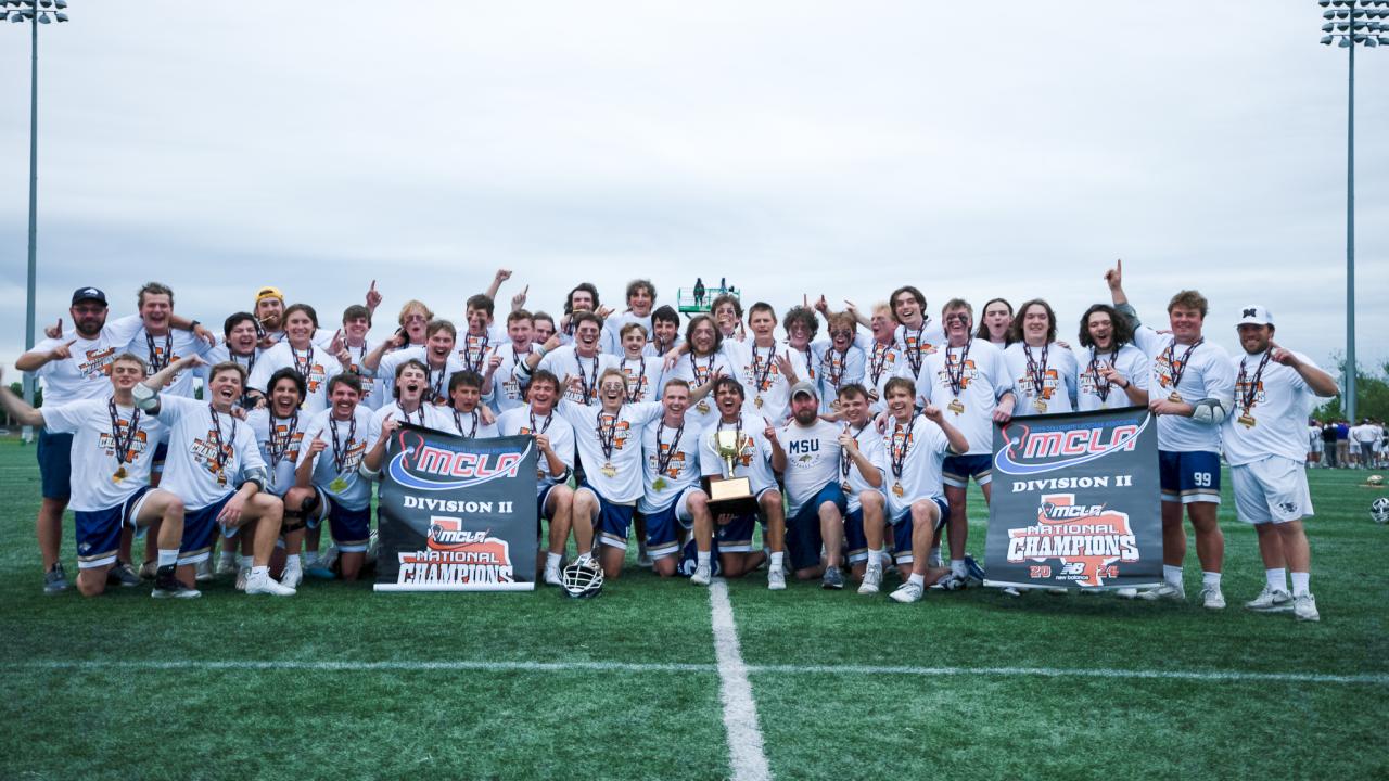 MCLA Division II national champion Montana State