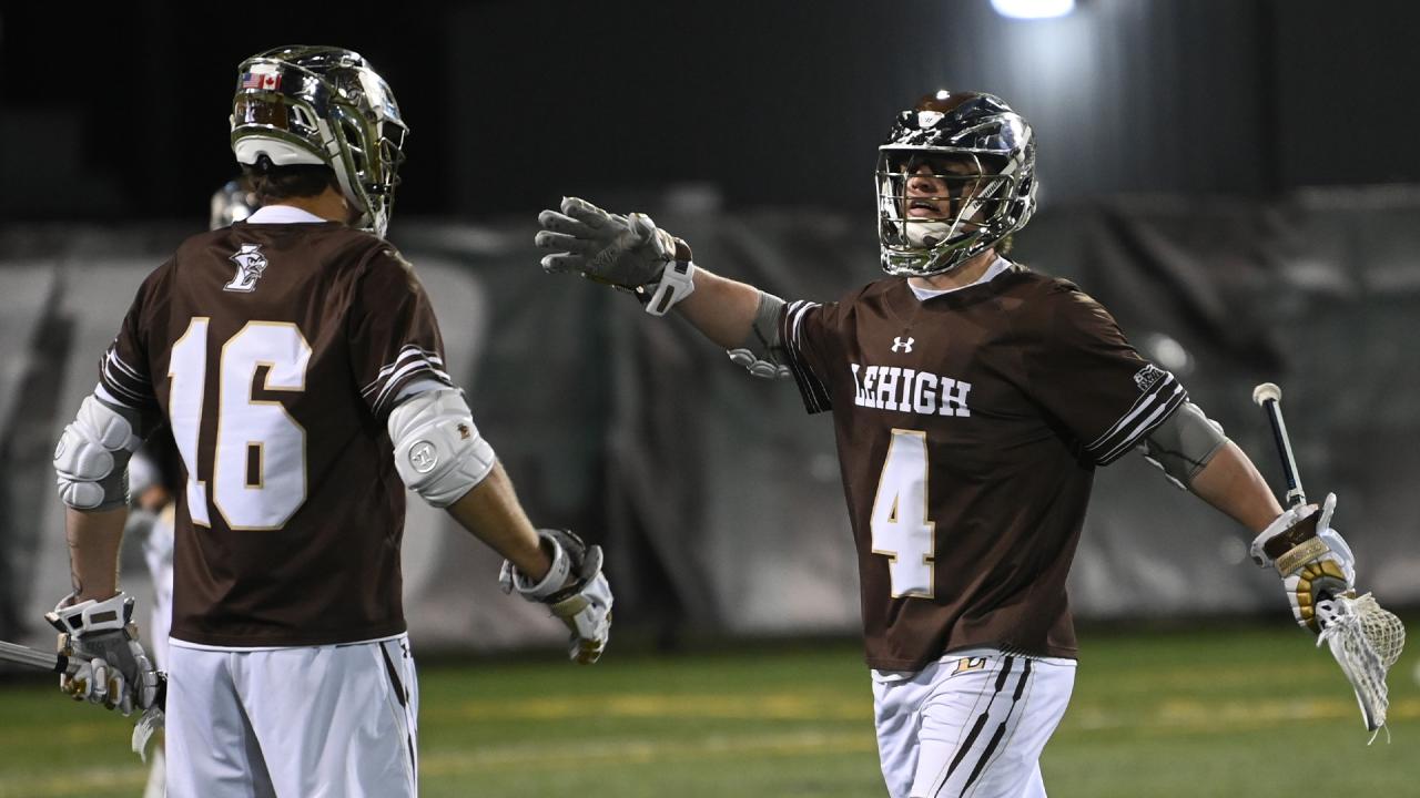 Lehigh's Hayden Fruhling and Dakota Eierman