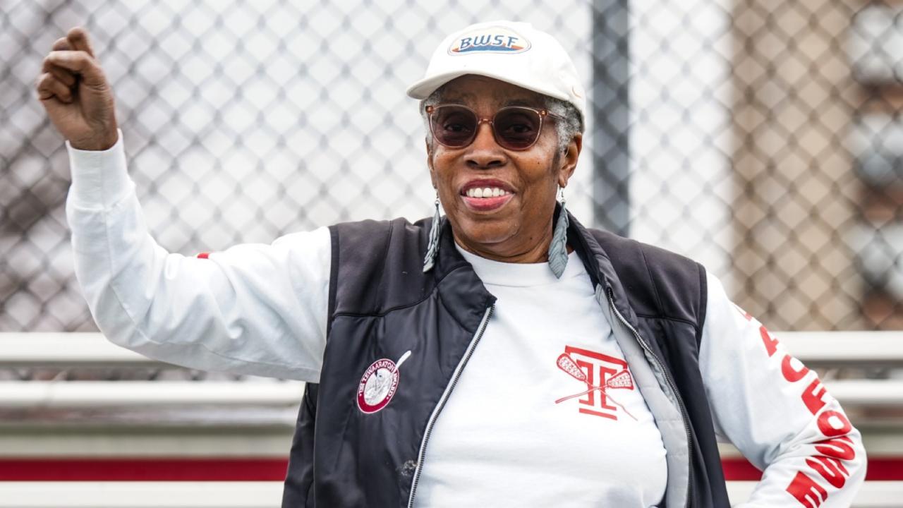 Temple legend Tina Sloan Green