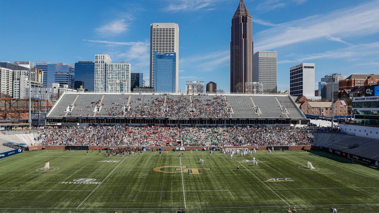 Bobby Dodd Stadium in Atlanta