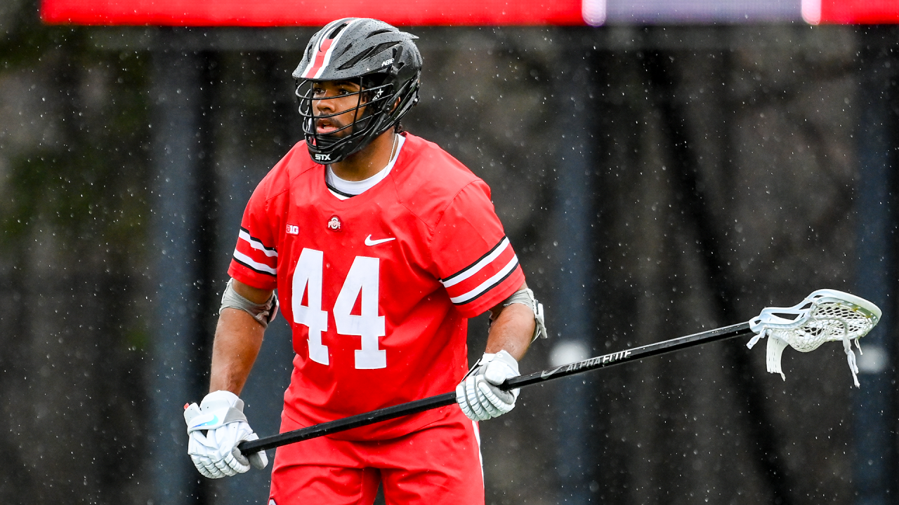 Ohio State defenseman Bobby Van Buren