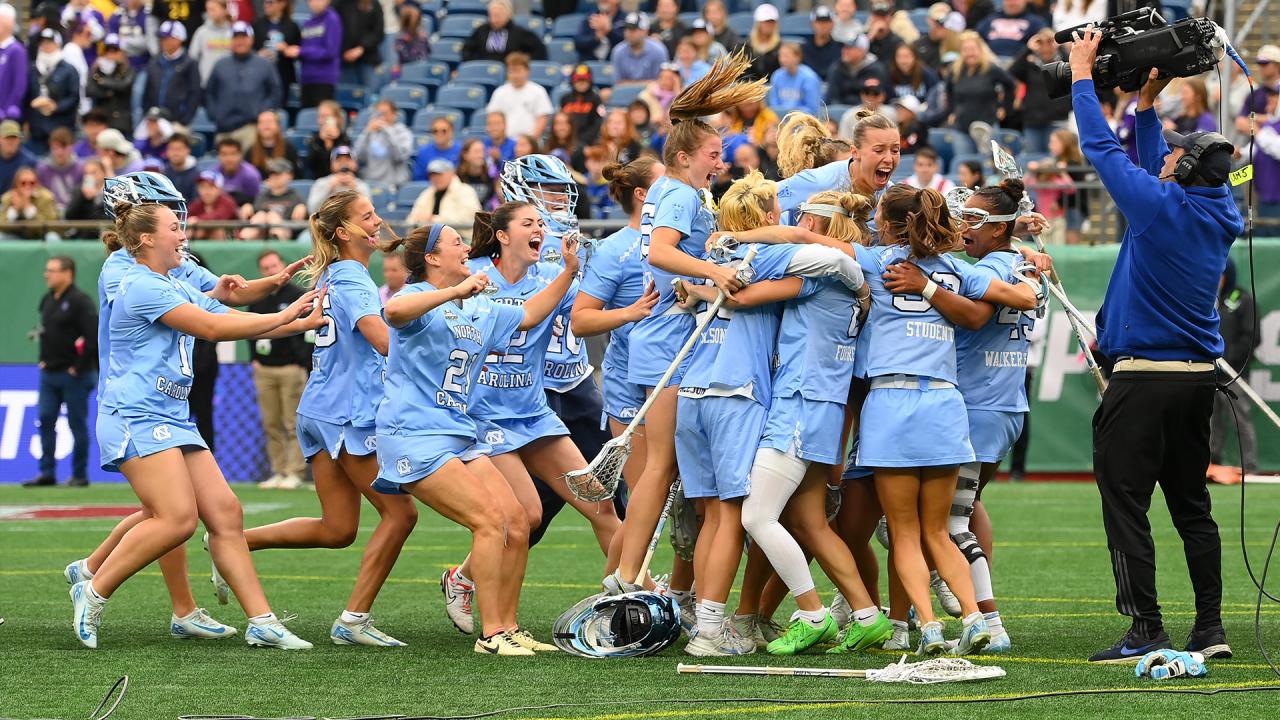 UNC storms field
