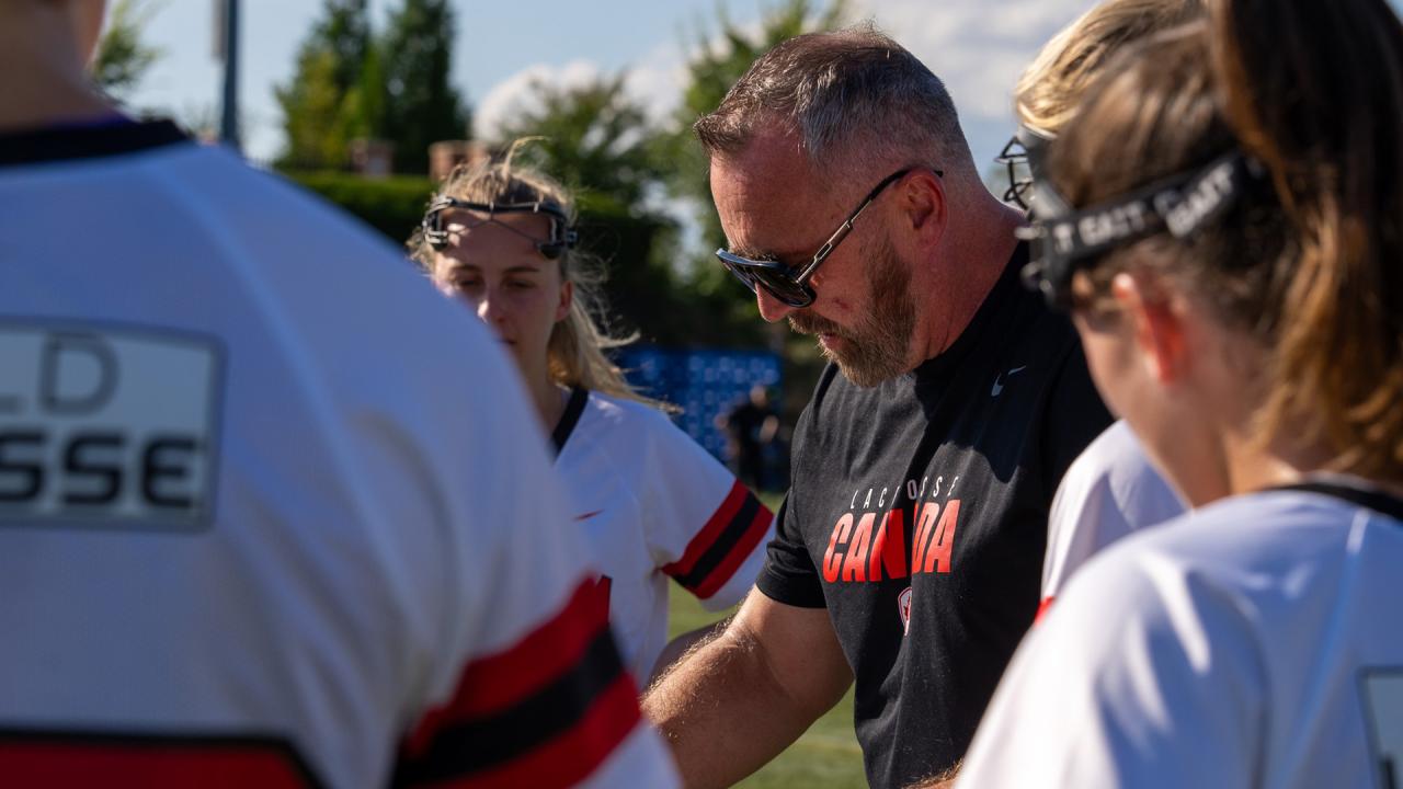 Canada women's sixes coach Shawn Williams