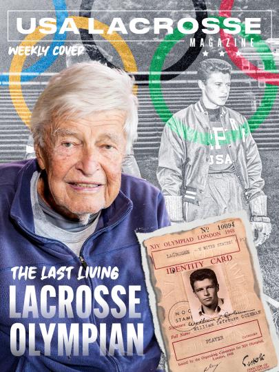 Weekly Cover featuring 100-year-old lacrosse Olympian Bill Coleman