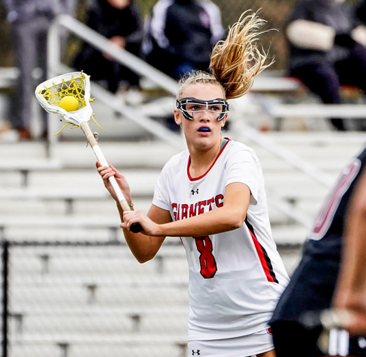 Rye (N.Y.) girls' lacrosse player Mary Sack